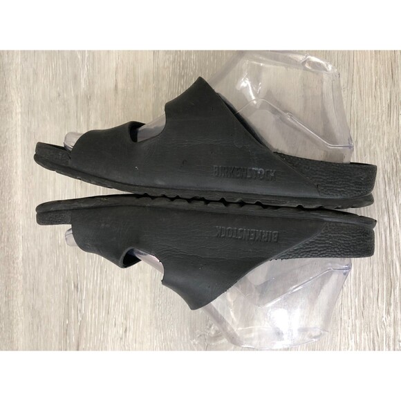 Birkenstock EVA Women's Sandal Black 7 Slip On Comfort Buckle Double Strap Shoes - Picture 4 of 6